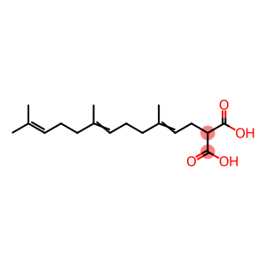3,7,11-Trimethyl-2,6,10-dodecatrienylmalonic acid