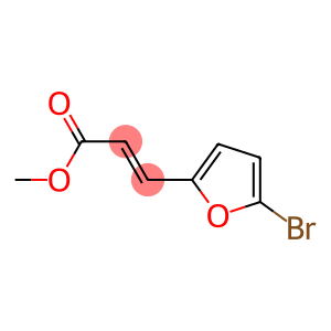 2-Propenoic acid, 3-(5-bromo-2-furanyl)-, methyl ester, (E)-