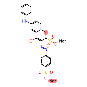 4-羟基-6-(苯基氨基)-3-[(4-磺酸基苯基)偶氮]萘-2-磺酸二钠