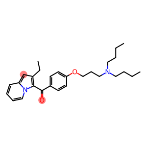 Methanone, [4-[3-(dibutylamino)propoxy]phenyl](2-ethyl-3-indolizinyl)-