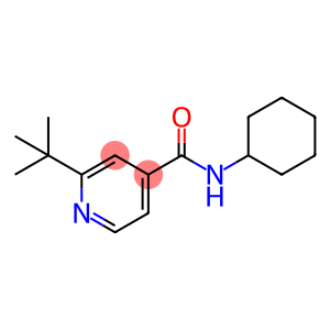 4-Pyridinecarboxamide,N-cyclohexyl-2-(1,1-dimethylethyl)-(9CI)