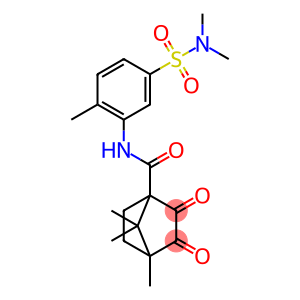 N-{5-[(dimethylamino)sulfonyl]-2-methylphenyl}-4,7,7-trimethyl-2,3-dioxobicyclo[2.2.1]heptane-1-carboxamide