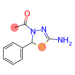 Ethanone, 1-(5-amino-2-phenyl-1,3,4-thiadiazol-3(2H)-yl)-