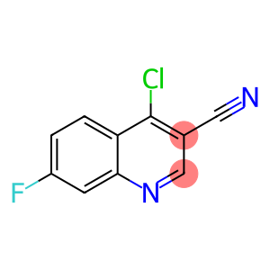 4-chloro-7-fluoroquinoline-3-carbonitrile
