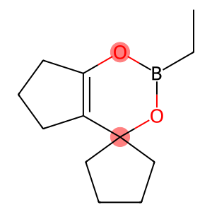 2-Ethyl-6,7-dihydrospiro[cyclopenta[d]-1,3,2-dioxaborin-4(5H),1'-cyclopentane]