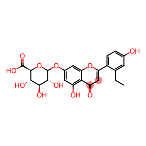 芹菜素-7-O-葡萄糖醛酸苷-6'-乙酯