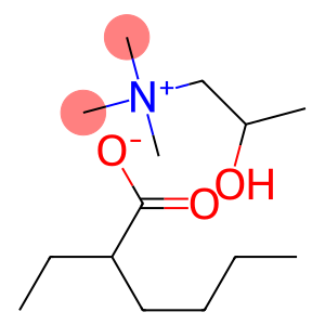(2-羟基丙基)三甲基铵 2-乙基己酸盐