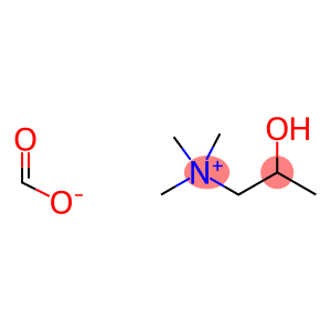 1-Propanaminium, 2-hydroxy-N,N,N-trimethyl-, formate (salt)