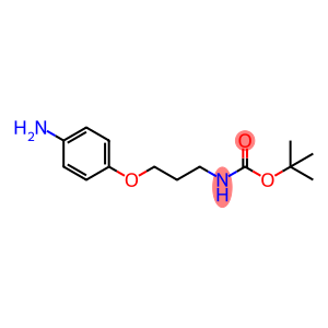 Carbamic acid, [3-(4-aminophenoxy)propyl]-, 1,1-dimethylethyl ester