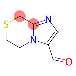 8H-Imidazo[2,1-c][1,4]thiazine-3-carboxaldehyde,5,6-dihydro-(9CI)