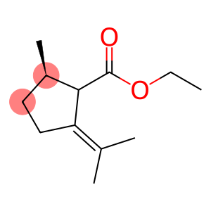 Cyclopentanecarboxylic acid, 2-methyl-5-(1-methylethylidene)-, ethyl ester, (2R)-