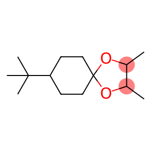 1,4-Dioxaspiro[4.5]decane, 8-(1,1-dimethylethyl)-2,3-dimethyl-
