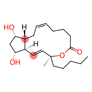 Prosta-5,13-dien-1-oic acid, 9,11,15-trihydroxy-15-methyl-, lambda-lactone, (5Z,9-alpha,11-alpha,13E,15S)