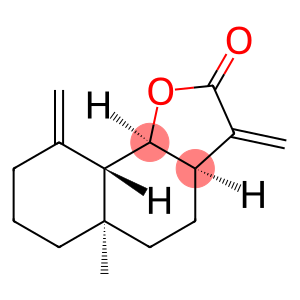 Naphtho[1,2-b]furan-2(3H)-one, decahydro-5a-methyl-3,9-bis(methylene)-, (3aR,5aR,9aS,9bS)-