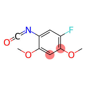 Benzene, 1-fluoro-5-isocyanato-2,4-dimethoxy- (9CI)