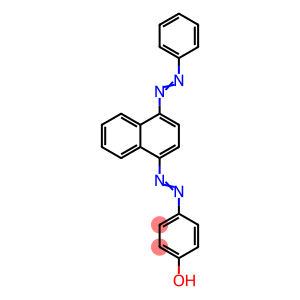 4-({4-[(E)-phenyldiazenyl]naphthalen-1-yl}hydrazono)cyclohexa-2,5-dien-1-one
