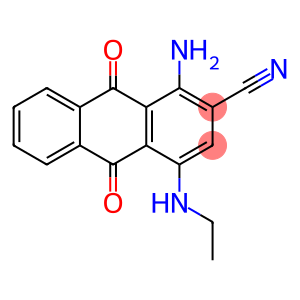 1-Amino-4-(ethylamino)-9,10-dioxo-9,10-dihydroanthracene-2-carbonitrile