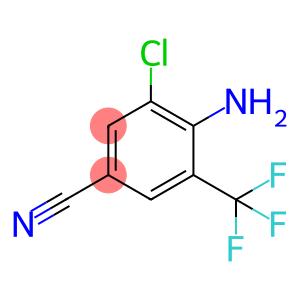 Benzonitrile, 4-amino-3-chloro-5-(trifluoromethyl)-
