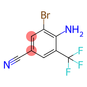 4-Amino-3-bromo-5-(trifluoromethyl)benzonitrile