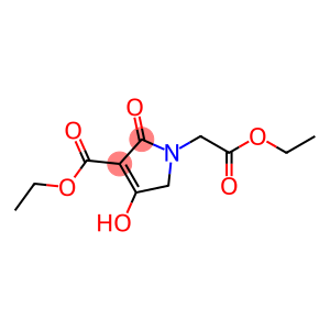 2-(3-Carbethoxy-4-hydroxy-pyrrodin-2-on-1-yl)ethylacetate