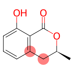 1H-2-Benzopyran-1-one, 3,4-dihydro-8-hydroxy-3-methyl-, (3S)-