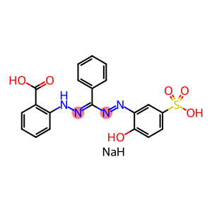 1-(2-Hydroxycarbonyl-phenyl)-5-(2-Hydroxy-5-sulfophenyl)-3-phenylformazan,sodiumsalt