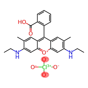 9-(2-羧基苯基)-3,6-双(乙基氨基)-2,7-二甲基黄嘌呤高氯酸盐