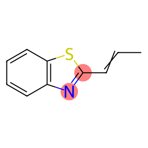 Benzothiazole, 2-(1-propenyl)- (9CI)