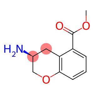 2H-1-Benzopyran-5-carboxylic acid, 3-amino-3,4-dihydro-, methyl ester, (3S)-
