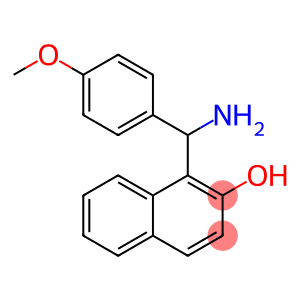 2-Naphthalenol, 1-[amino(4-methoxyphenyl)methyl]-