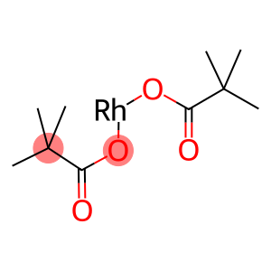 bis([(2,2-dimethylpropanoyl)oxy]rhodiobis(ylium) 2,2-dimethylpropanoate)