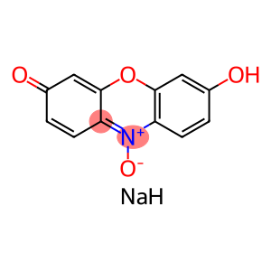 7-sodiooxy-3H-phenoxazin-3-one 10-oxide
