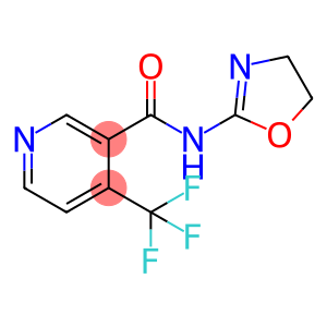 3-Pyridinecarboxamide,N-(4,5-dihydro-2-oxazolyl)-4-(trifluoromethyl)-(9CI)