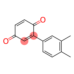 2,5-Cyclohexadiene-1,4-dione, 2-(3,4-dimethylphenyl)- (9CI)