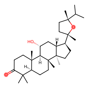 (24R)-20,24-Epoxy-11α-hydroxy-24-methyl-5α-dammaran-3-one