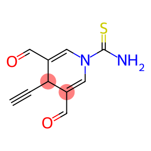 1(4H)-Pyridinecarbothioamide,  4-ethynyl-3,5-diformyl-