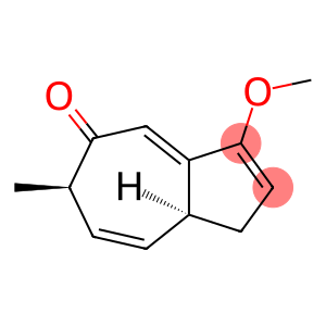 5(1H)-Azulenone,6,8a-dihydro-3-methoxy-6-methyl-,(6R,8aS)-rel-(9CI)