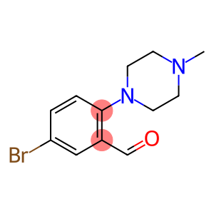 Benzaldehyde, 5-bromo-2-(4-methyl-1-piperazinyl)-