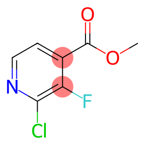 methyl 2-chloro-3-fluoropyridine-4-carboxylate
