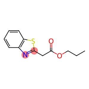 2-Benzothiazoleacetic acid, propyl ester