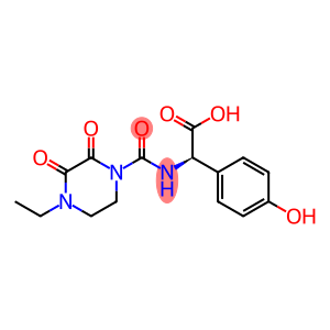 (2R)-{[(4-ethyl-2,3-dioxopiperazin-1-yl)carbonyl]amino}(4-hydroxyphenyl)ethanoic acid