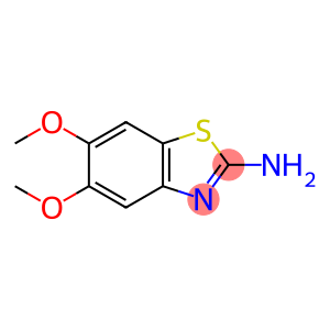 2-amino-5,6-dimethoxy-benzothiazol