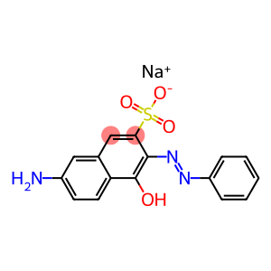 sodium 7-amino-4-hydroxy-3-(phenylazo)naphthalene-2-sulphonate