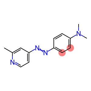 4-[[p-(Dimethylamino)phenyl]azo]-2-methylpyridine