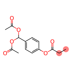 [4-(diacetyloxymethyl)phenyl] propanoate