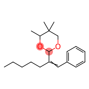 4,5,5-trimethyl-2-(1-phenylhept-1-en-2-yl)-1,3-dioxane