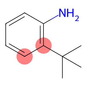 2-叔丁基苯胺, 用于合成
