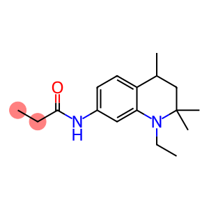 N-[(1-Ethyl-1,2,3,4-tetrahydro-2,2,4-trimethylquinolin)-7-yl]propanamide