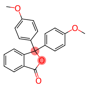 1(3H)-Isobenzofuranone, 3,3-bis(4-methoxyphenyl)-