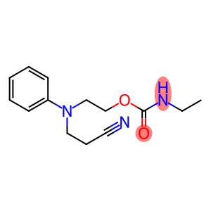 2-[(2-cyanoethyl)phenylamino]ethyl ethylcarbamate
